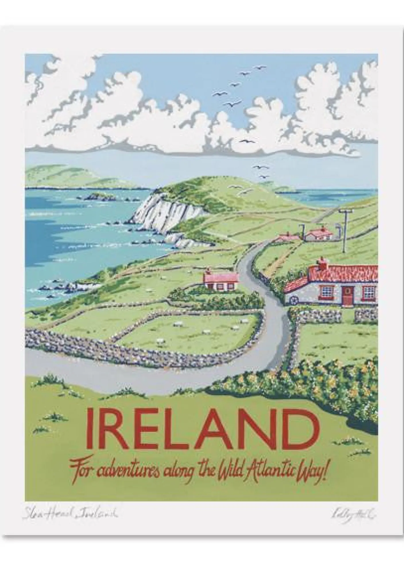 Kelly Hall Ireland Print