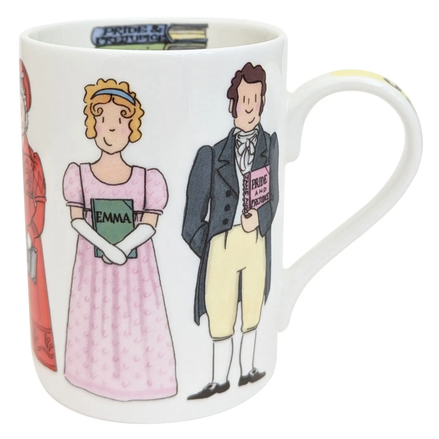 Jane Austen Characters Mug Boxed
