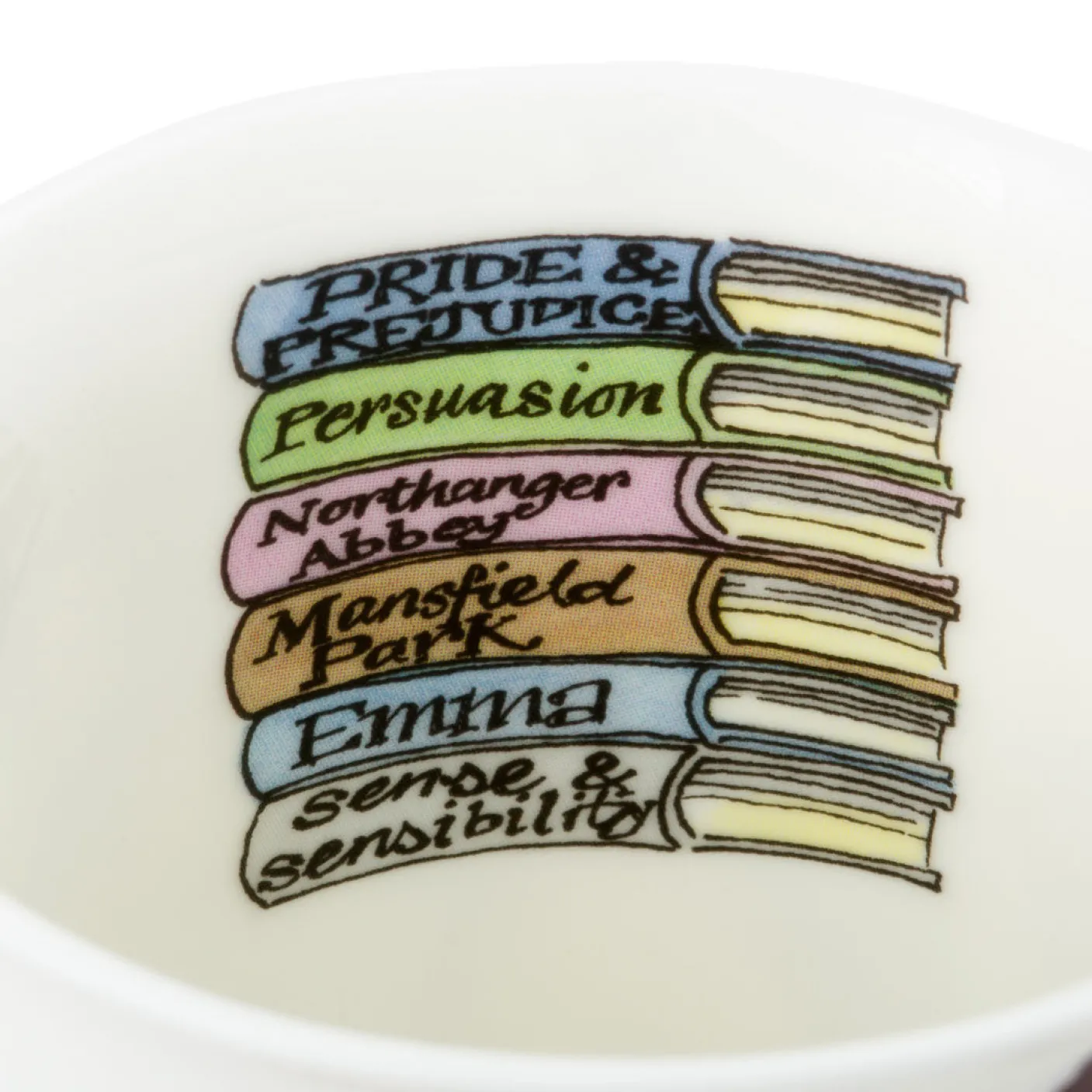 Jane Austen Characters Mug Boxed