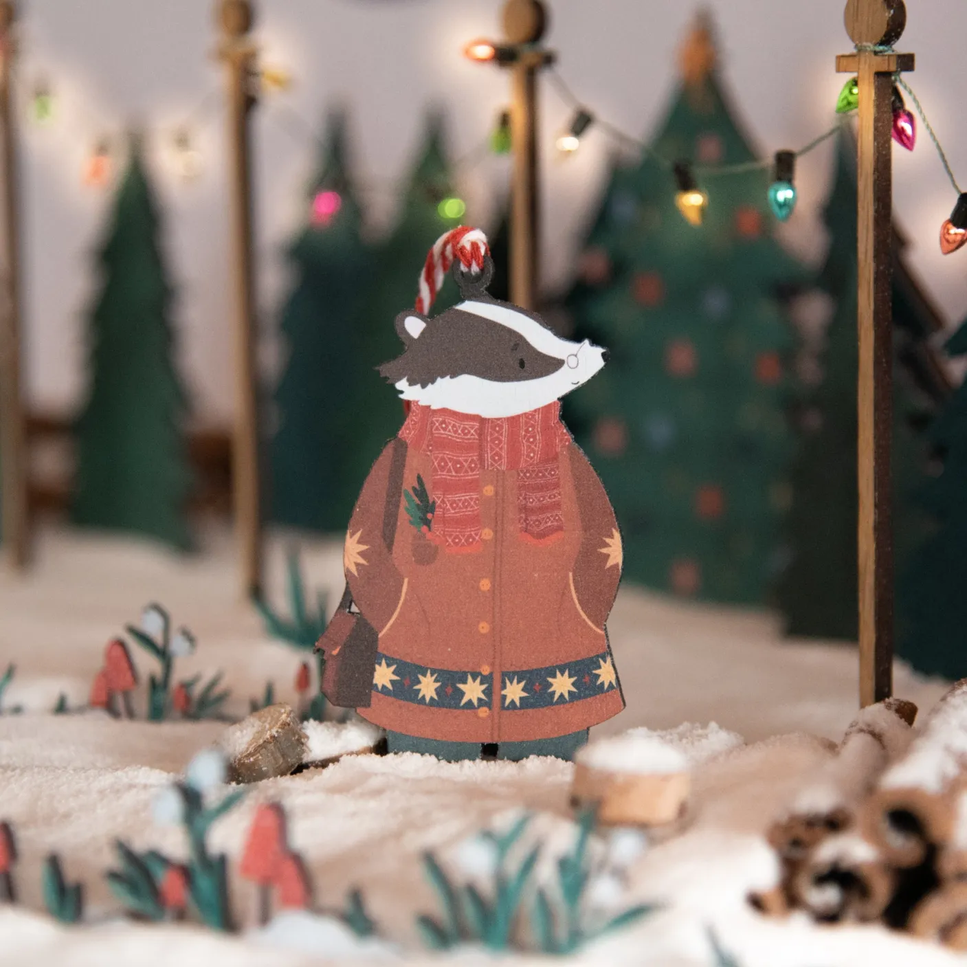 Christmas Chaps Wooden Decorations