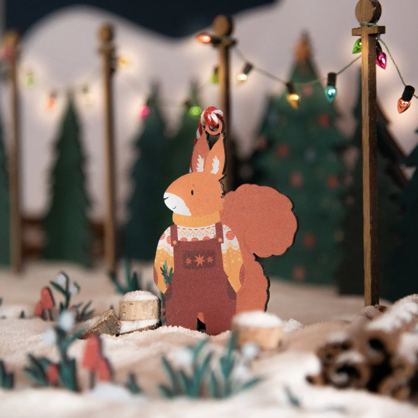 Christmas Chaps Wooden Decorations