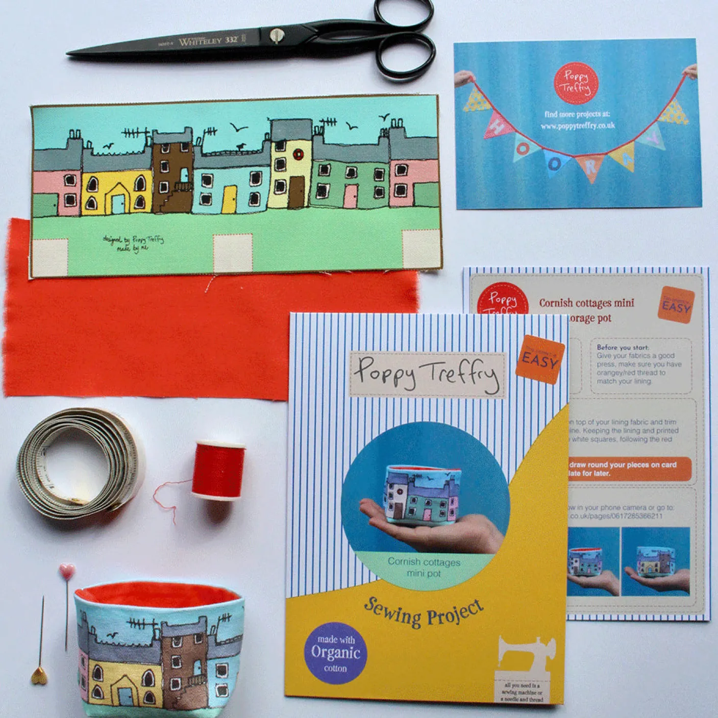 Hooray Bunting Sewing Project