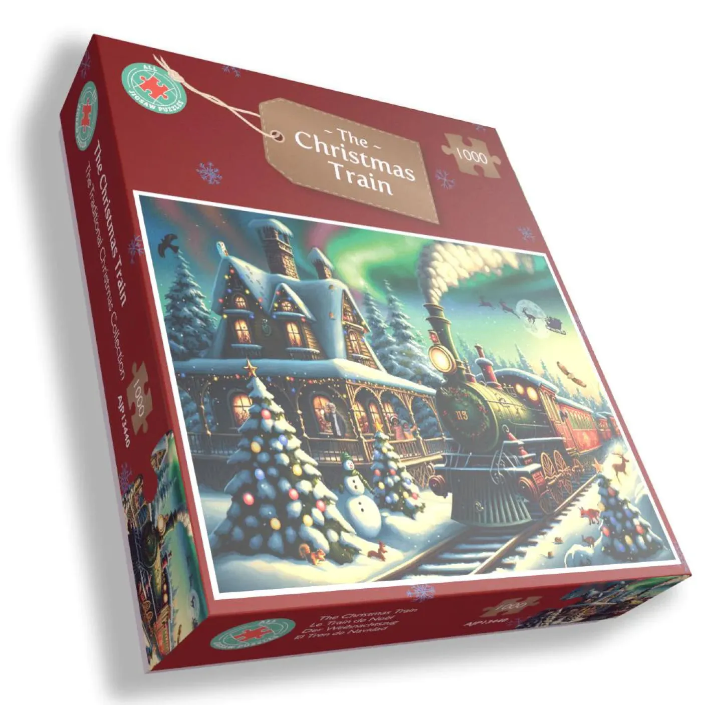 The Christmas Train 1000 Piece Jigsaw Puzzle