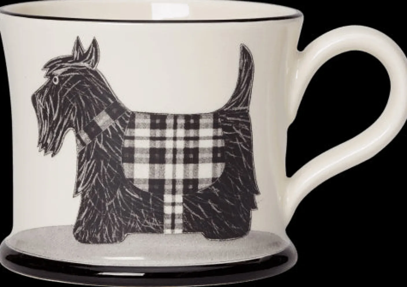 Scottie Dog Mug by Moorland Pottery