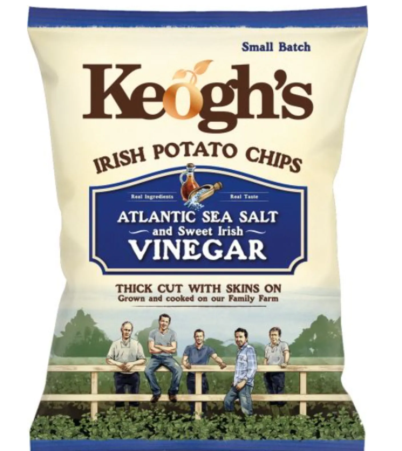 Keogh's Atlantic Sea Salt & Irish Vinegar Crisps - 40g
