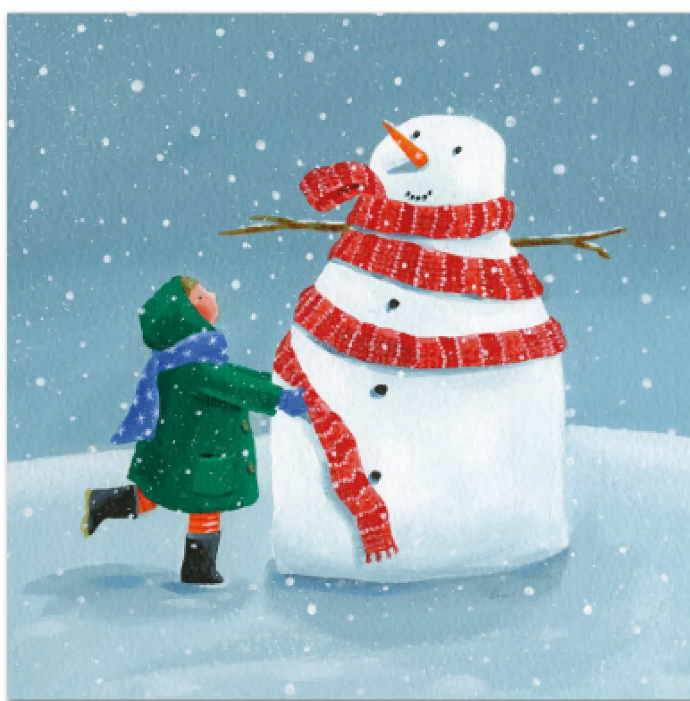 Dressing the Snowman Pack of 6 Christmas Cards