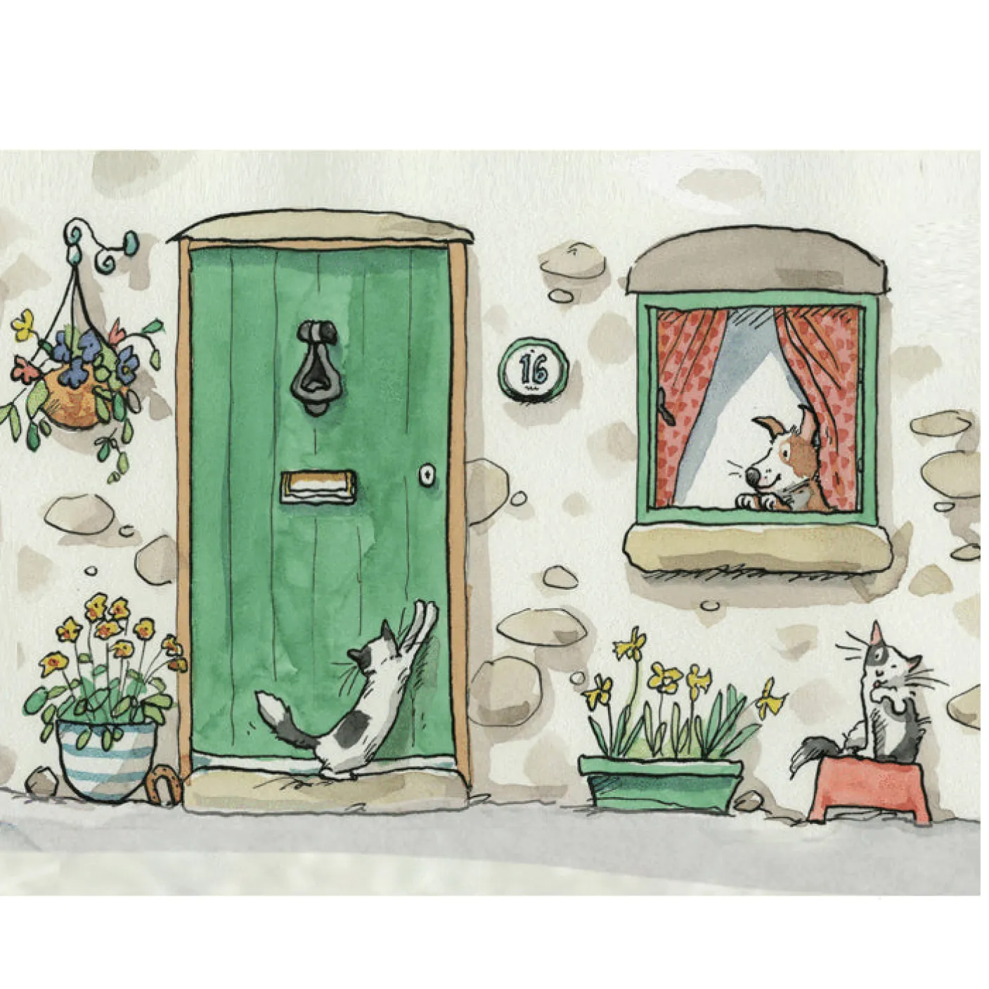 Neighbors Greetings Card