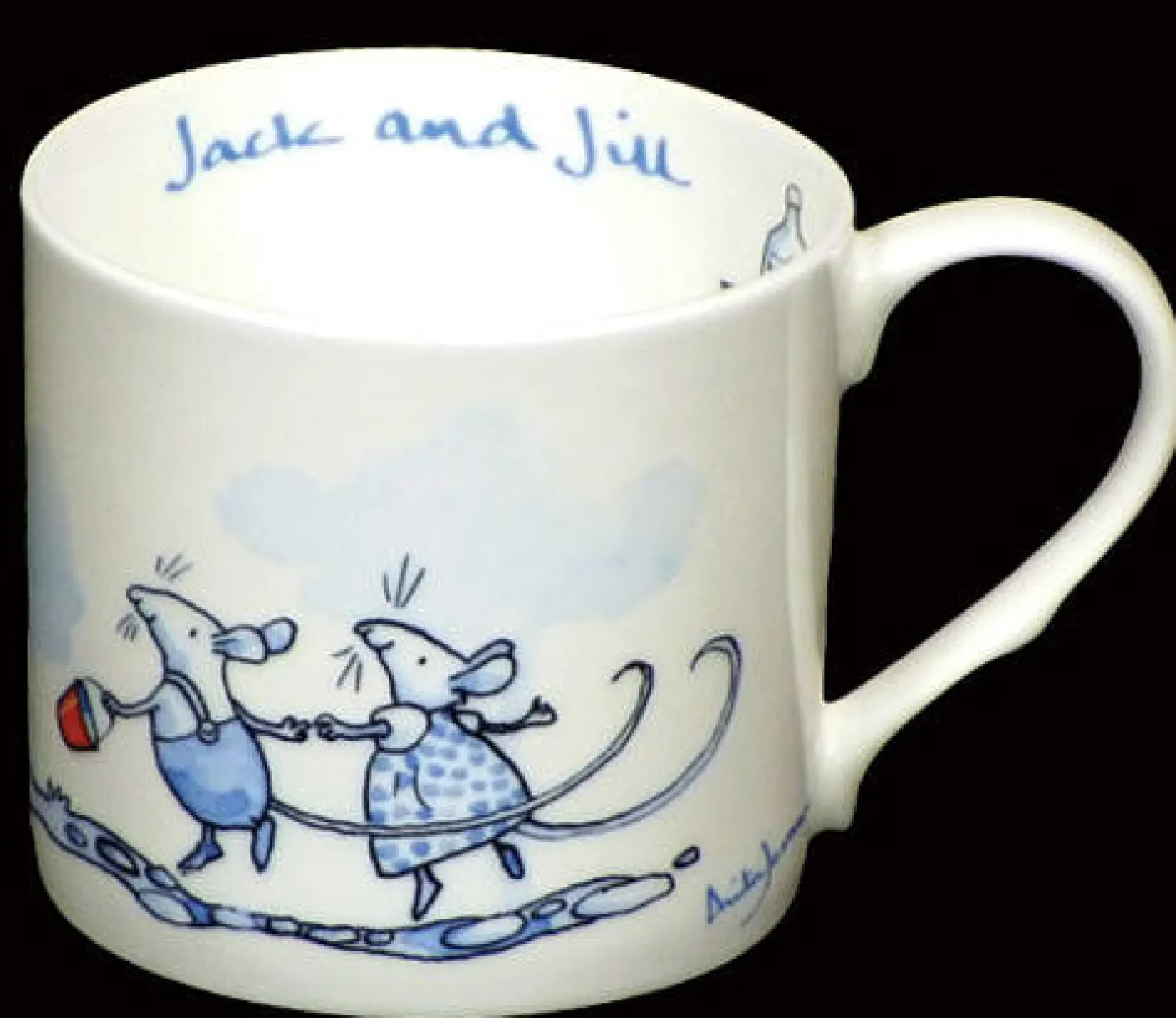 Jack & Jill Blue Mug