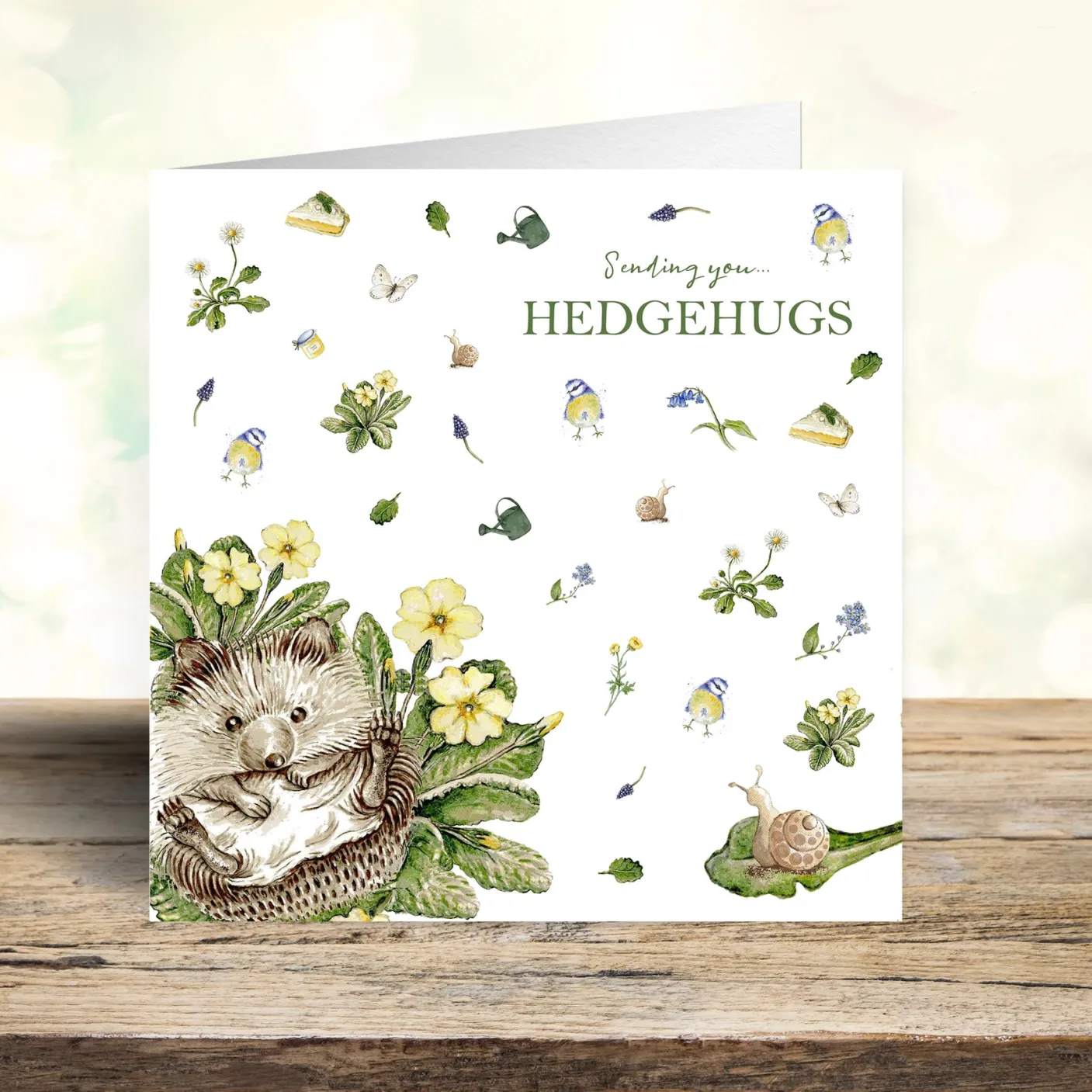 Sending You Hedgehugs Card