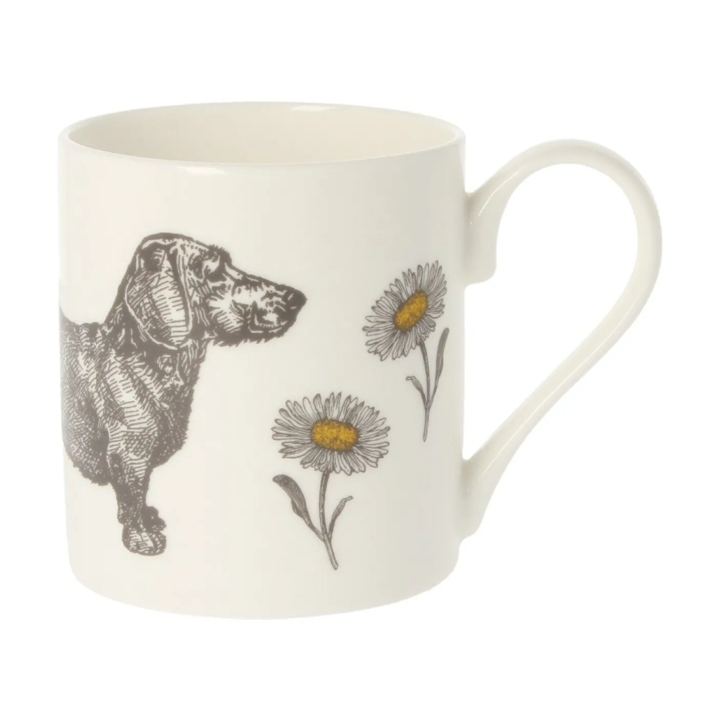 Dog & Daisy Bone China Mug