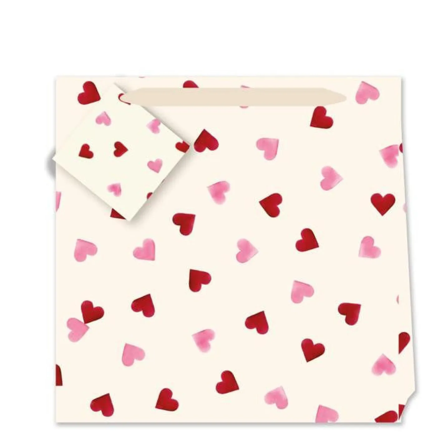 Pink Hearts Medium Gift Bag