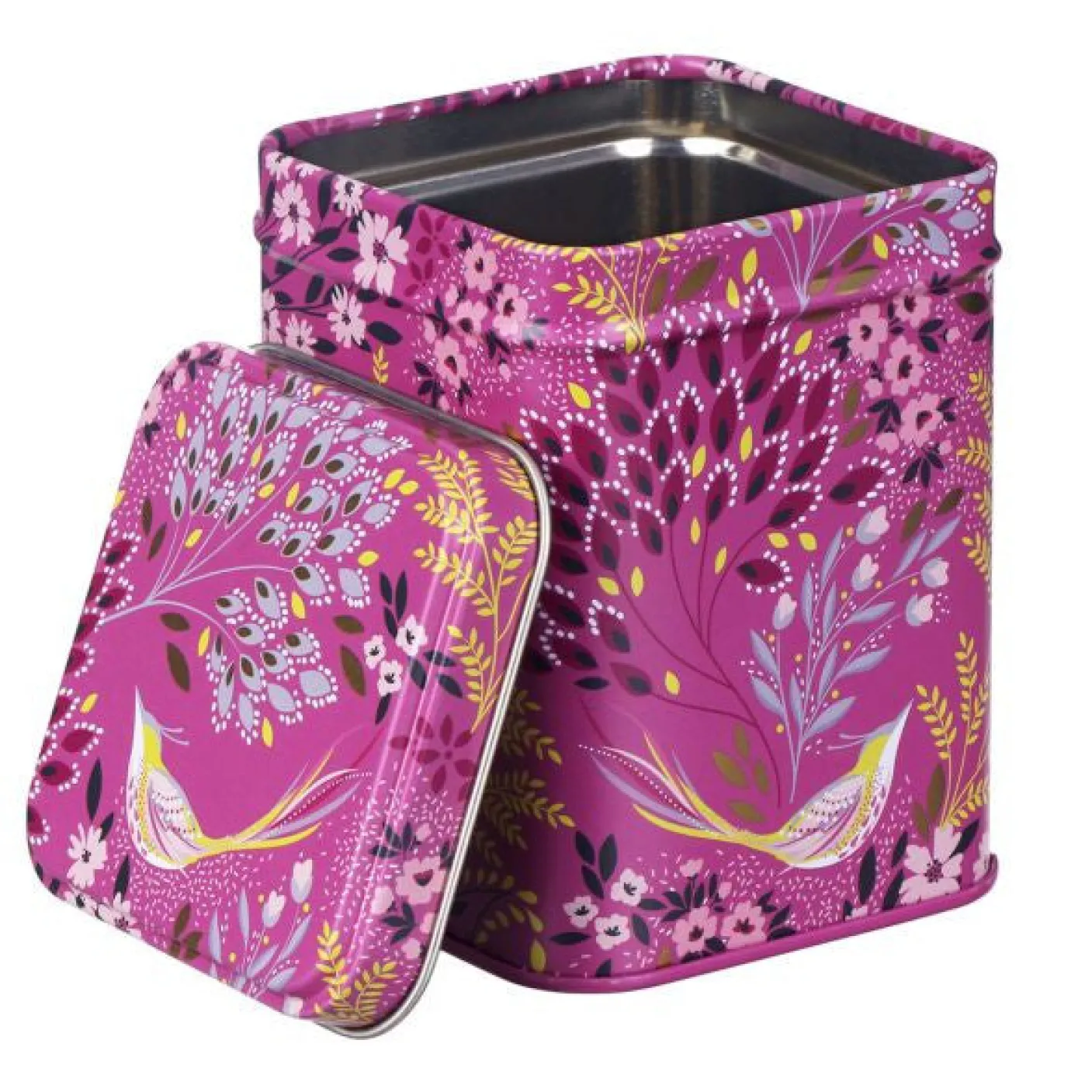 Haveli Garden Mauve Songbird Mini Tea Tin