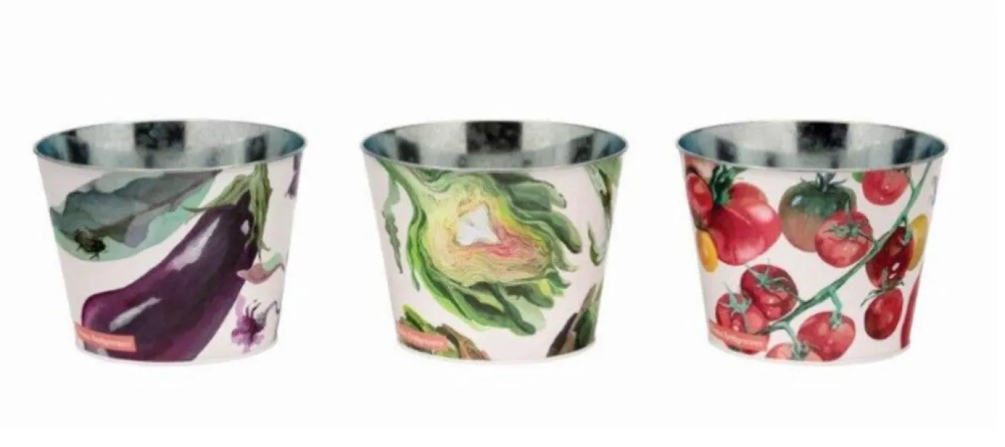 Dig the Garden Set of 3 Plant Pots