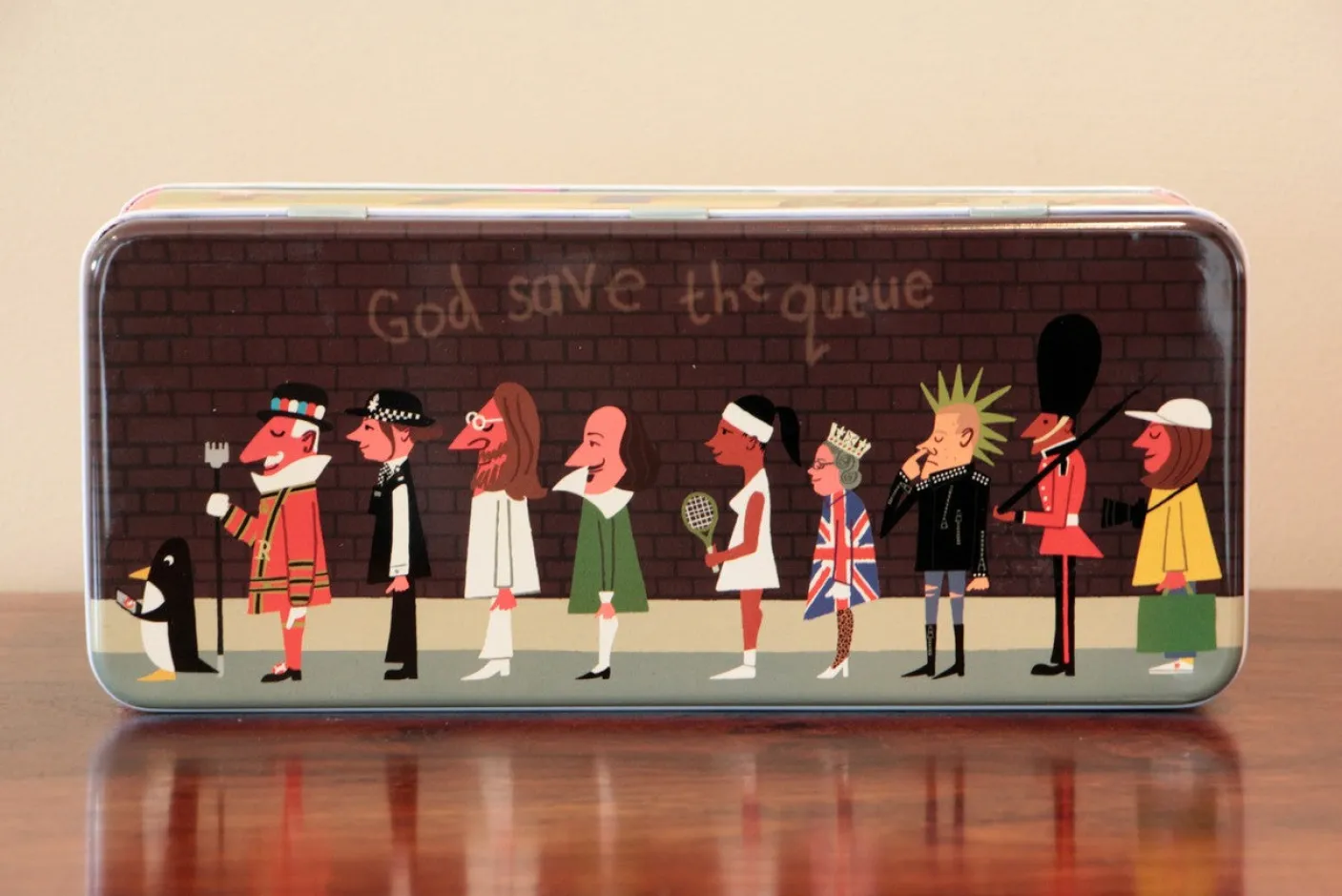 Paul Thurlby City Long Deep Rectangular Tin