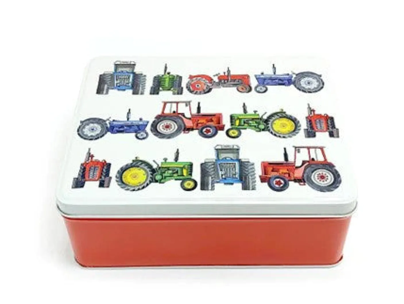 Tractors Deep Rectangular Tin