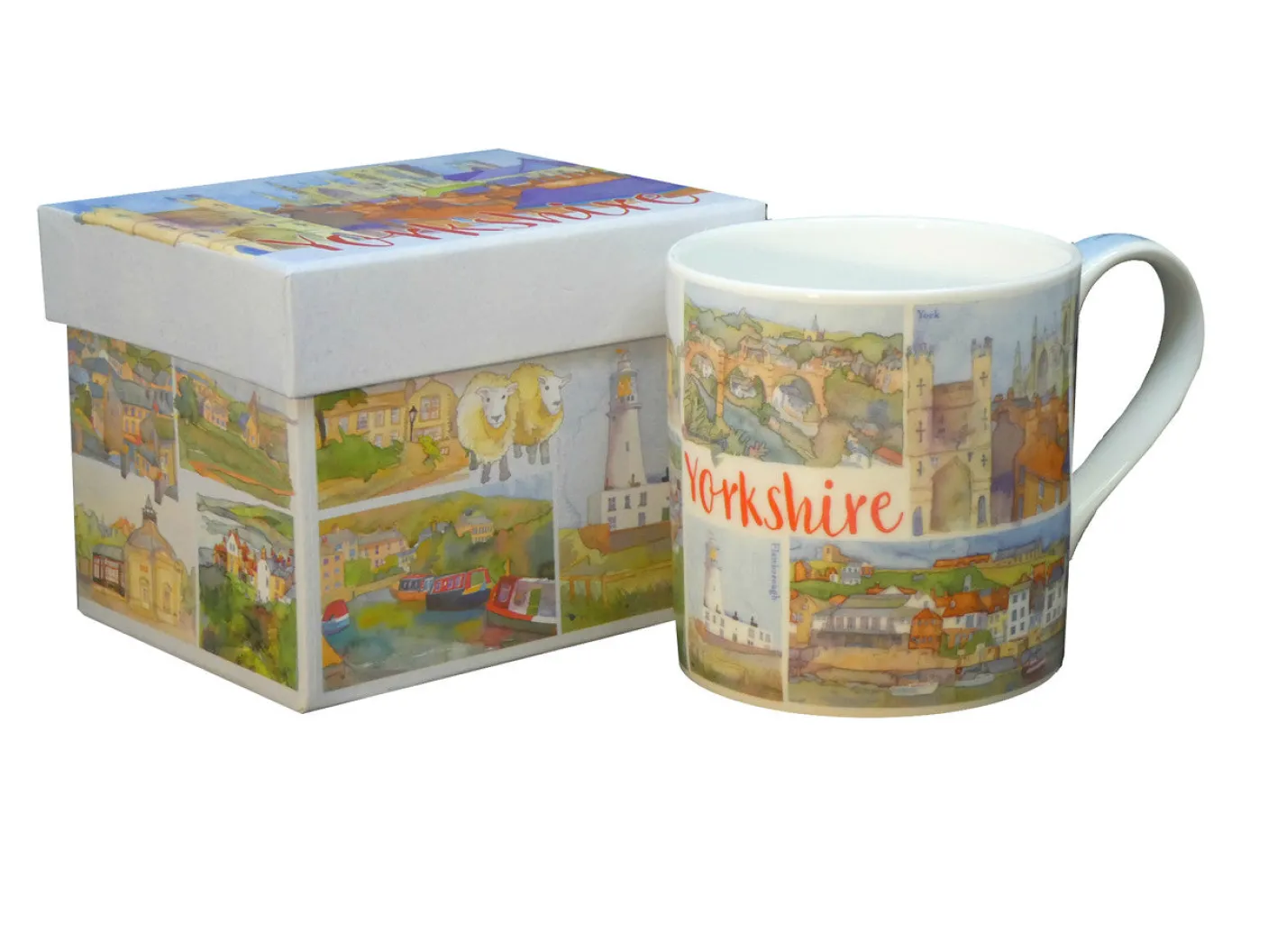 Yorkshire Bone China Mug (Boxed)