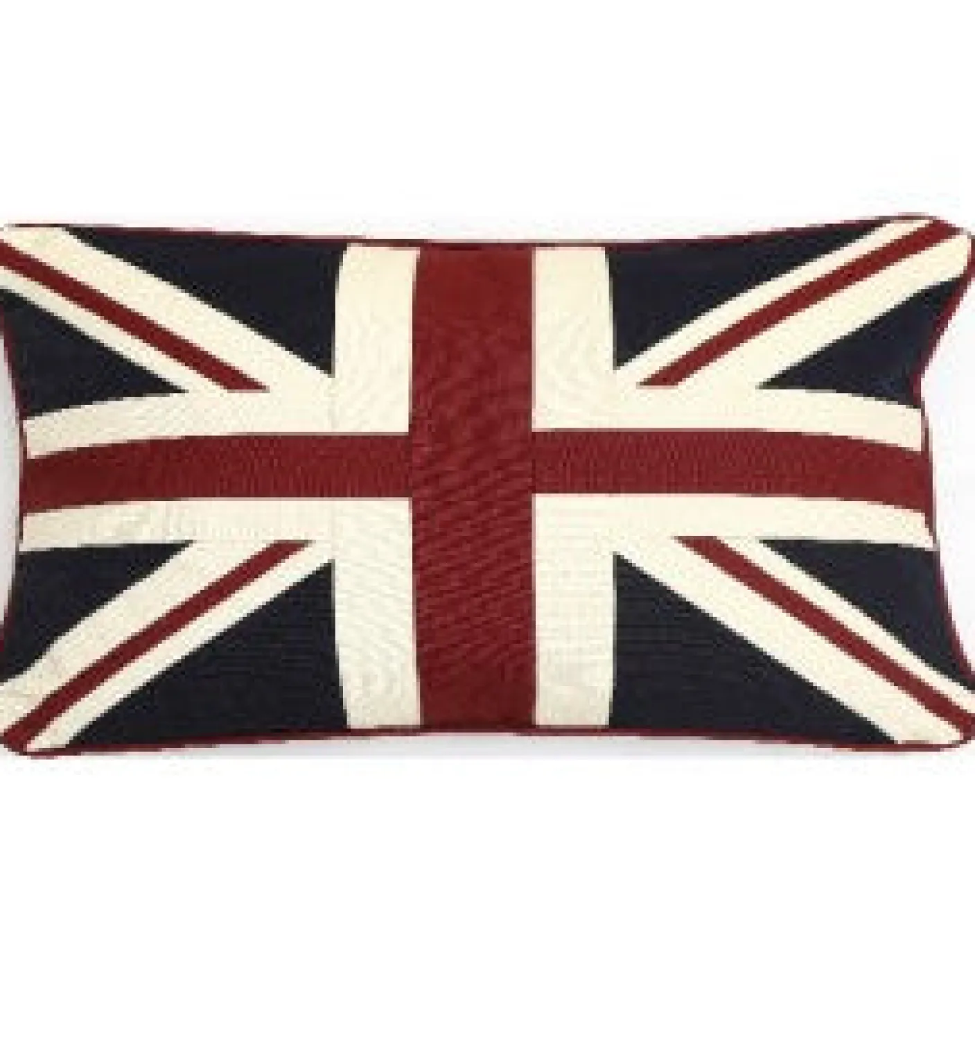 Union Jack 15 x 30 inch Large Lumbar Pillow