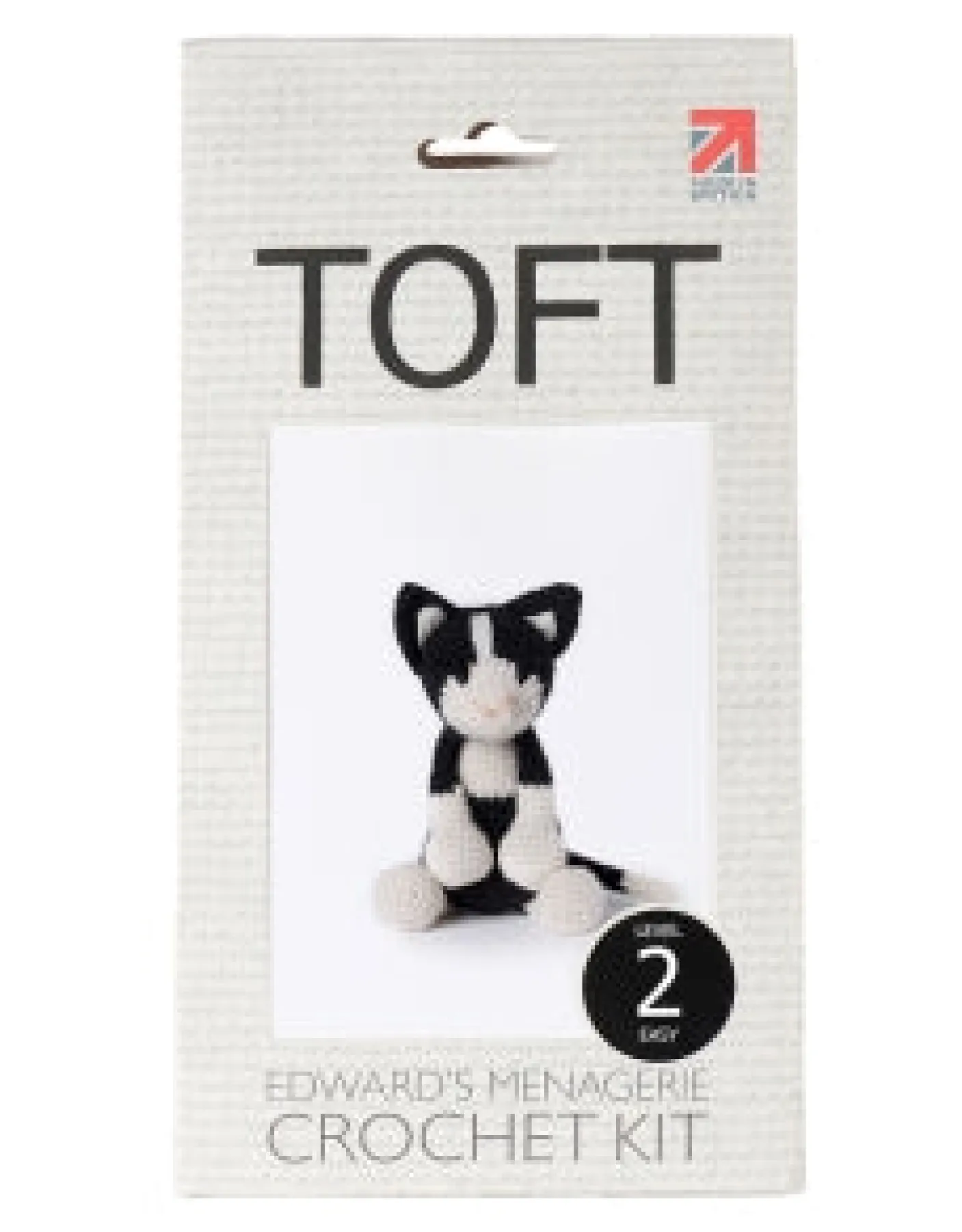 Paddy the Black & White Cat Crochet Kit