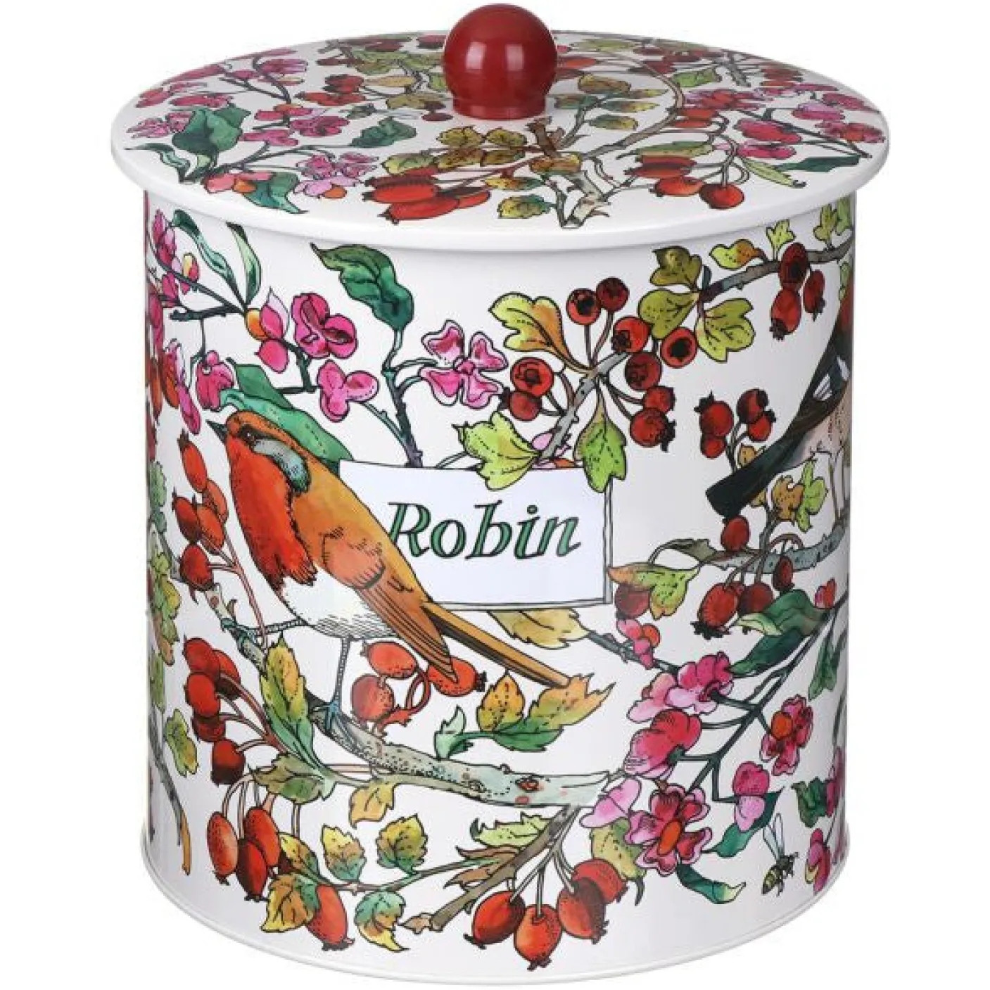 Birds in the Hedgerow Biscuit Barrel