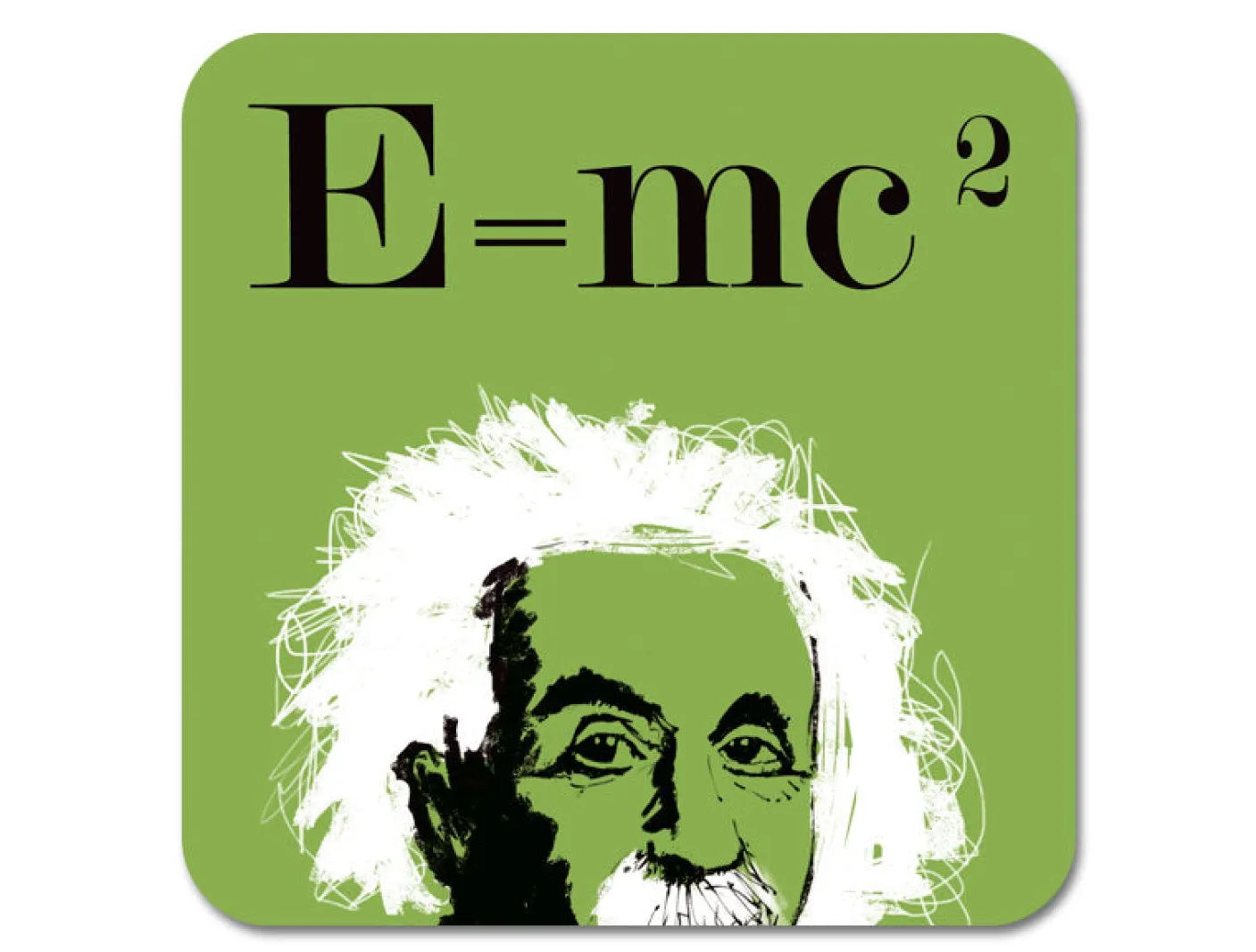 Graphic Einstein Coaster