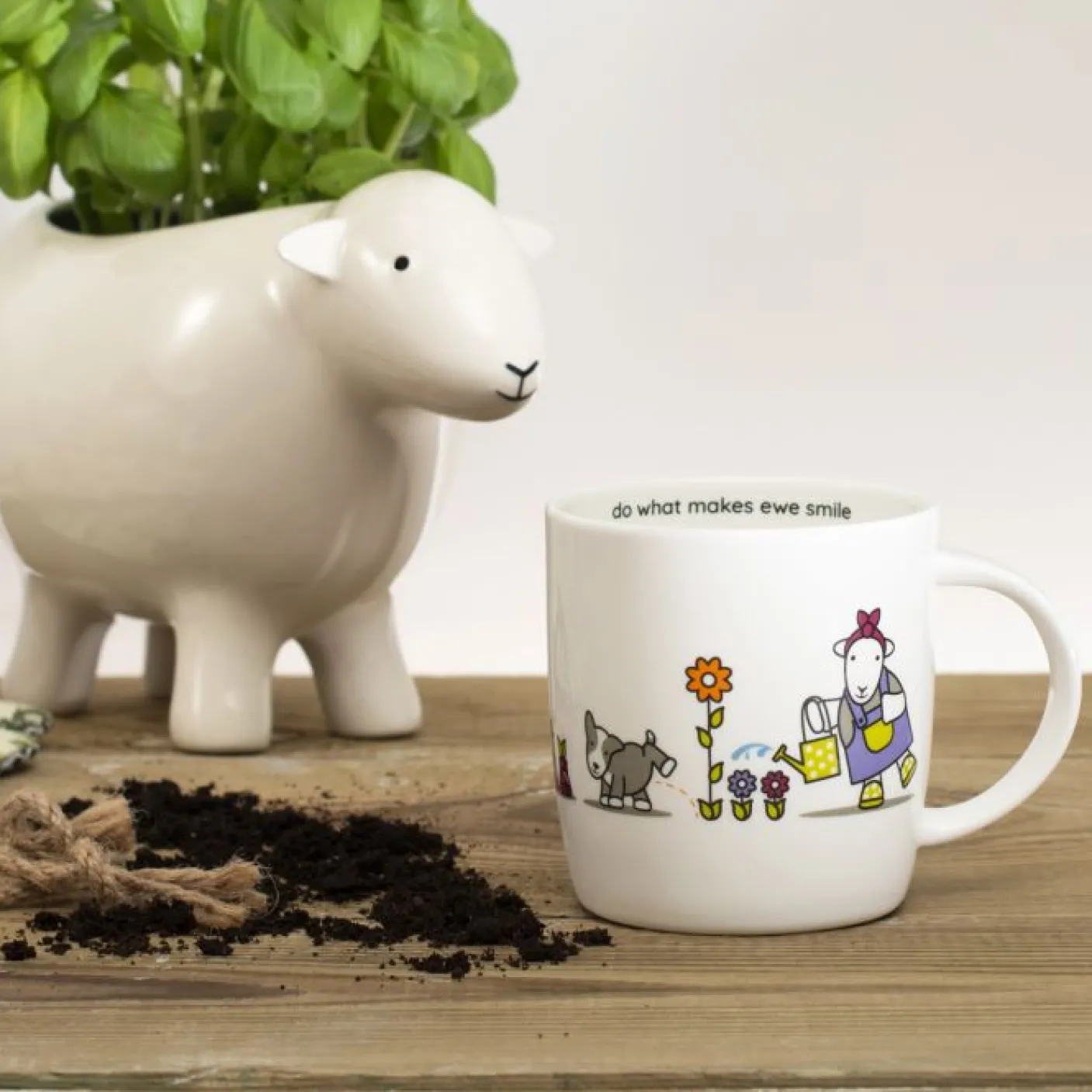 Herdy At the Baa-llotment Mug