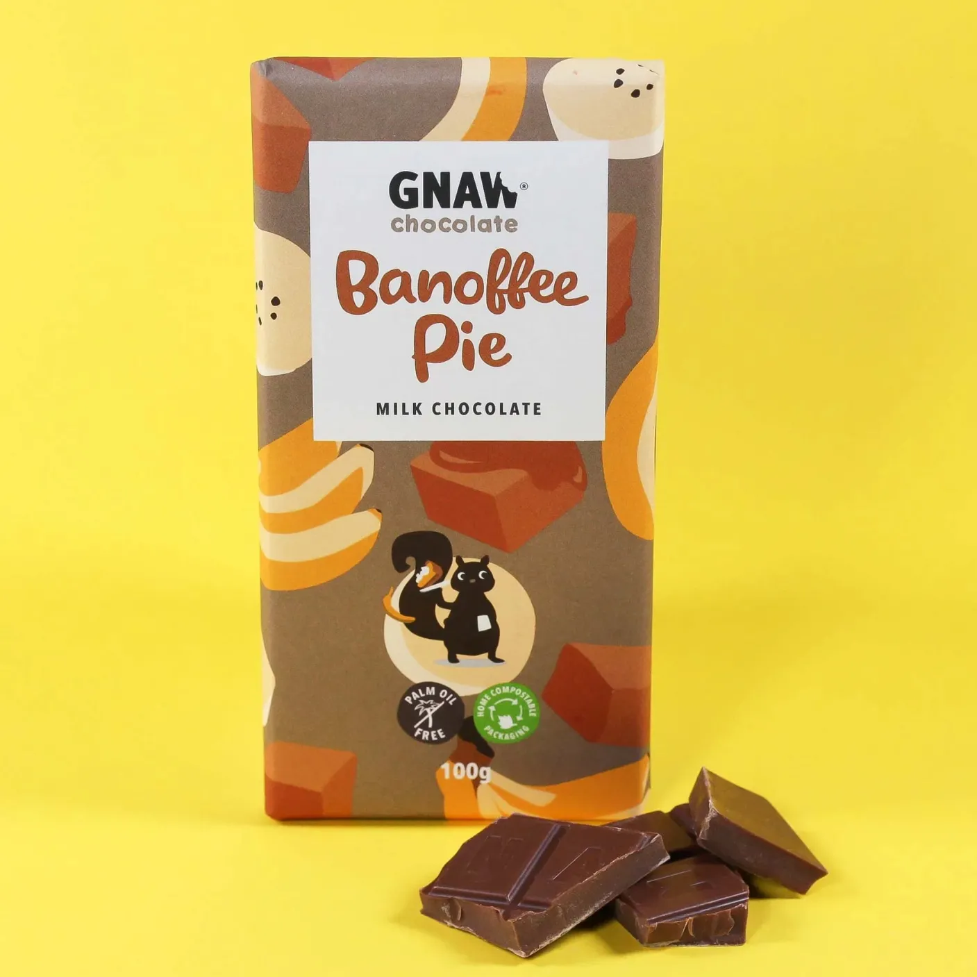 Banoffee Pie Milk Chocolate Bar