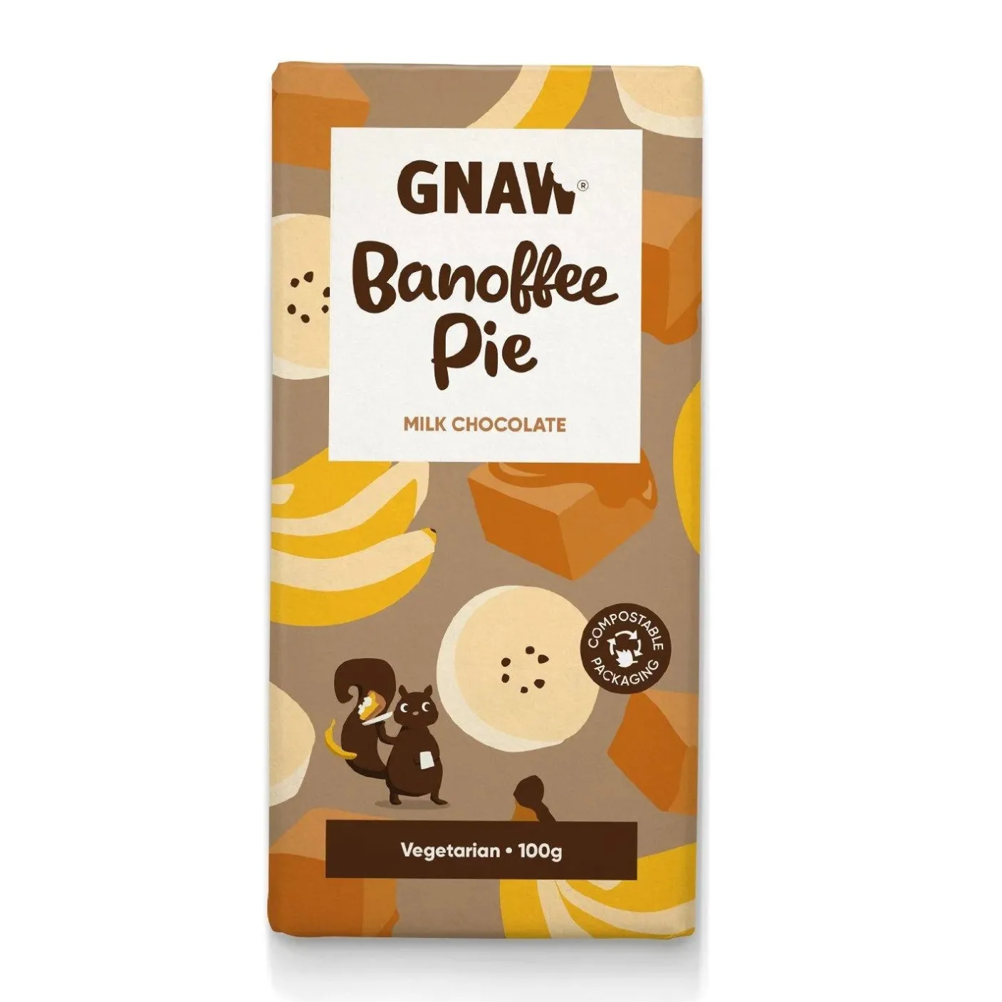 Banoffee Pie Milk Chocolate Bar