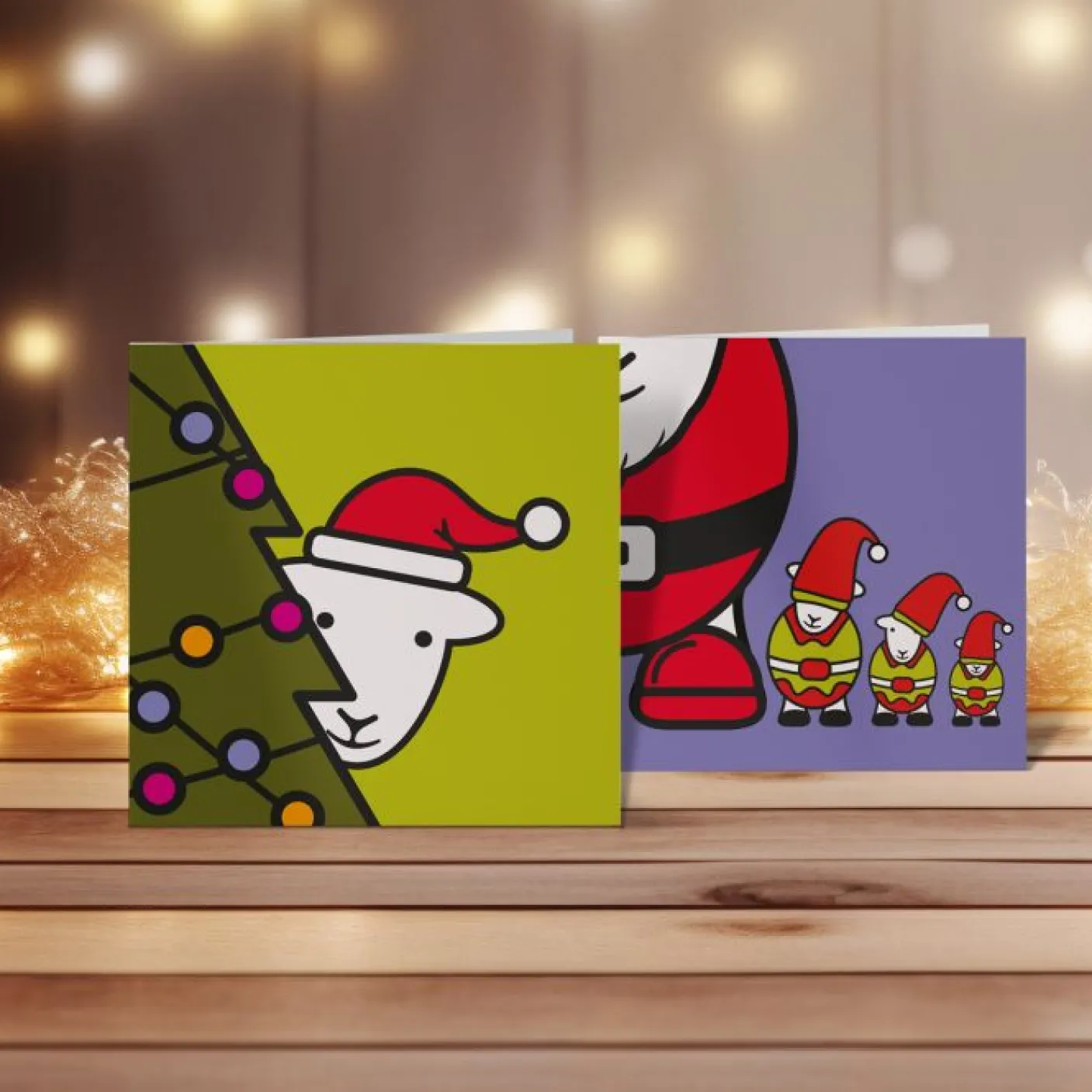 Herdy Christmas Card 10 Pack