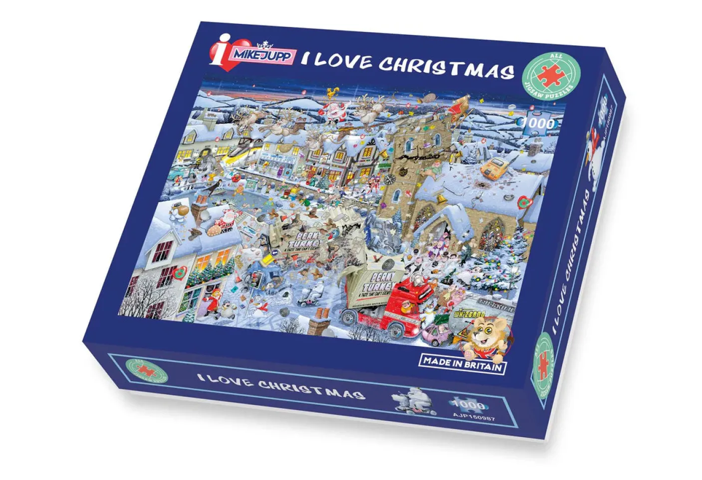 I Love Christmas 1000 Piece Jigsaw Puzzle