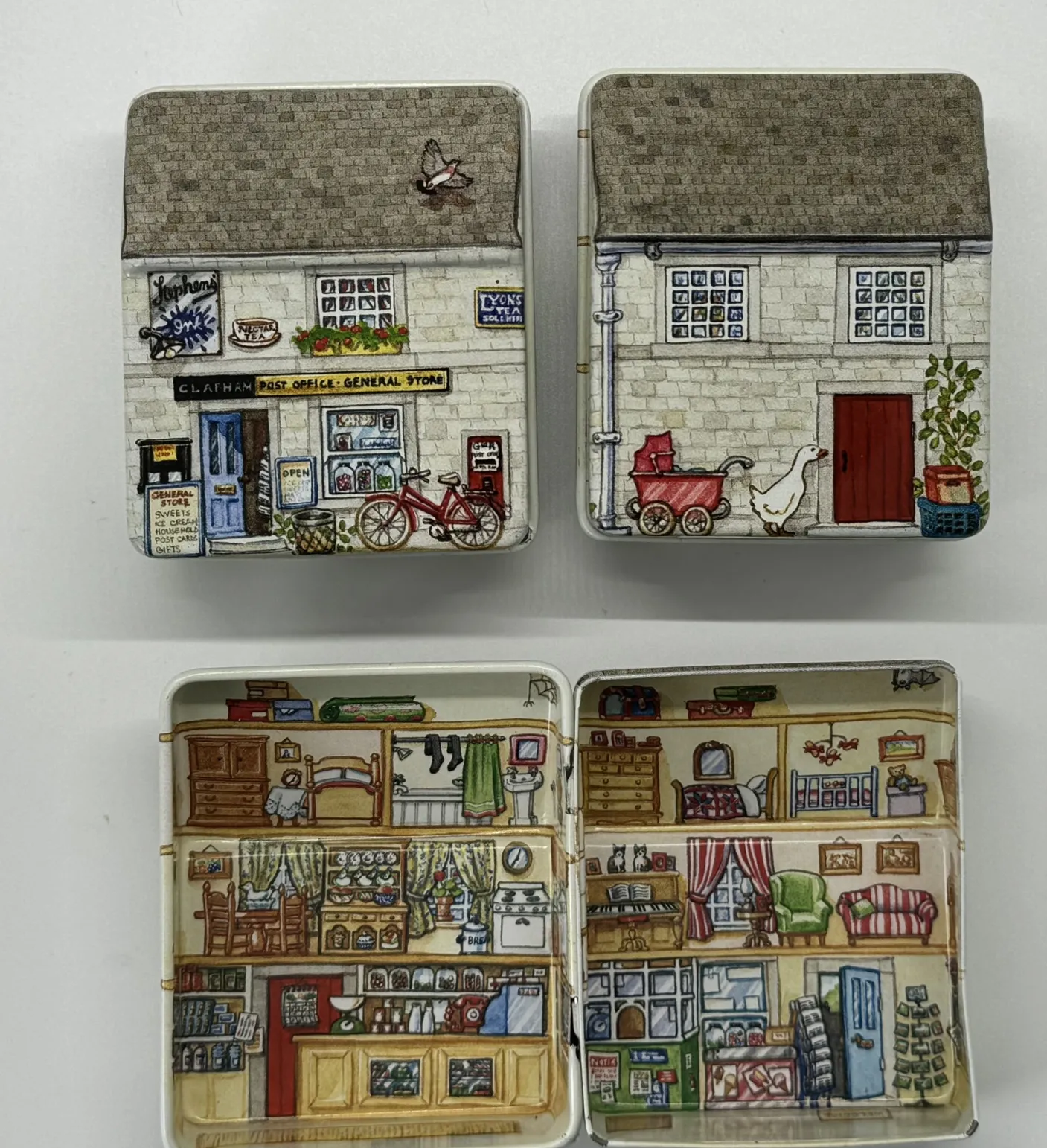 Dana Kubick Mini House Tins