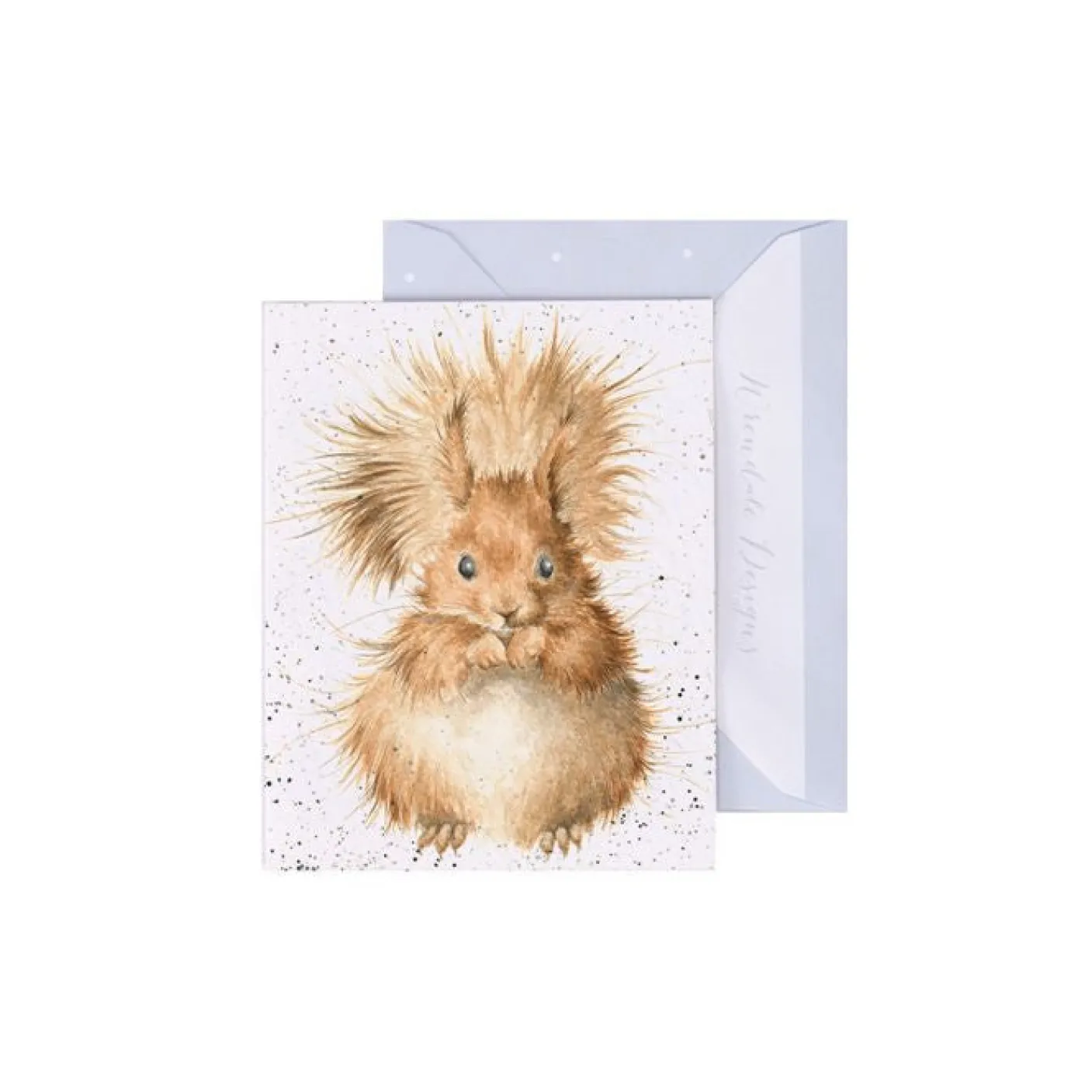 'Redhead' Squirrel Gift Enclosure Card