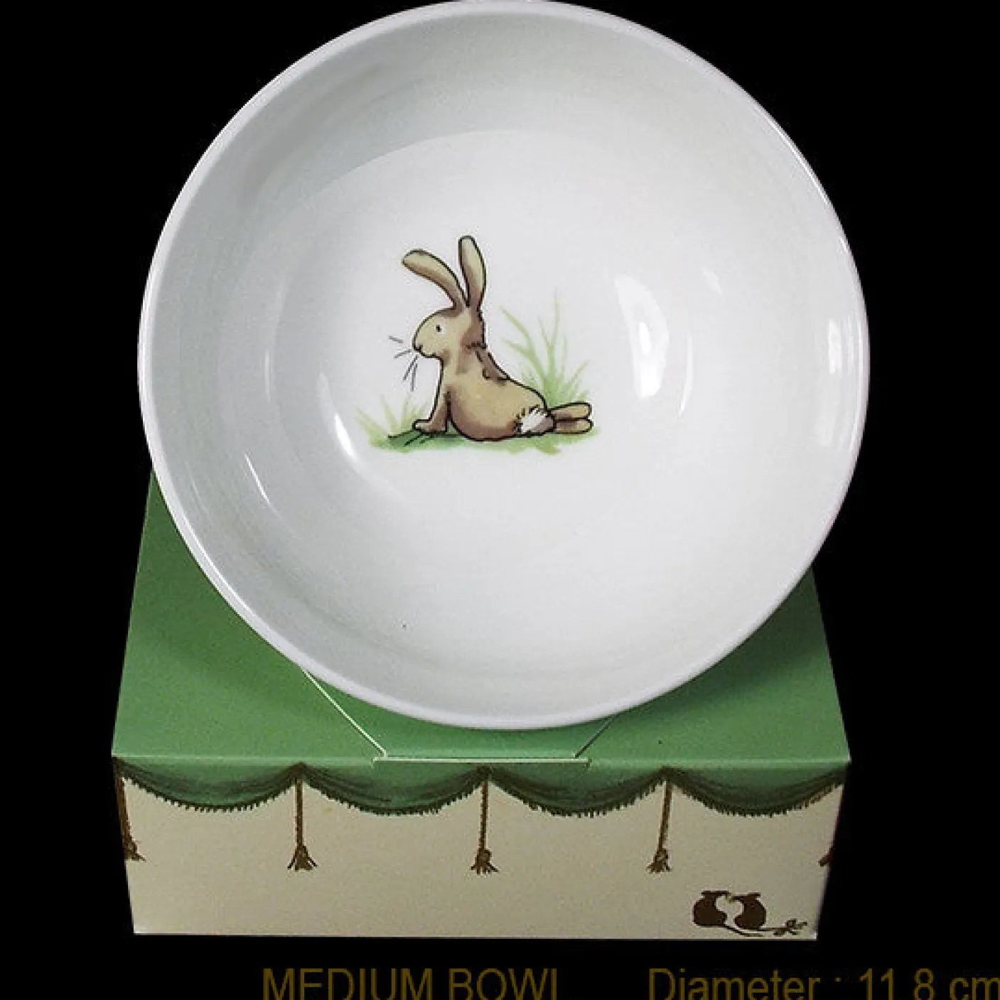 Bunny Looking Medium Bone China Bowl
