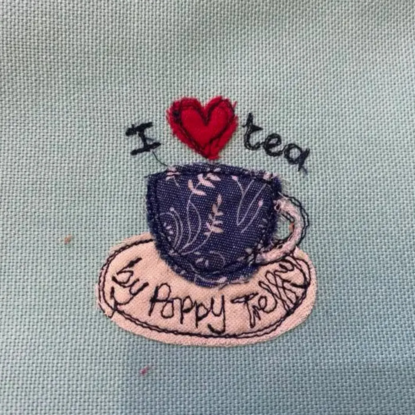 Time for a Brew Heart Teapot Tea Cosy