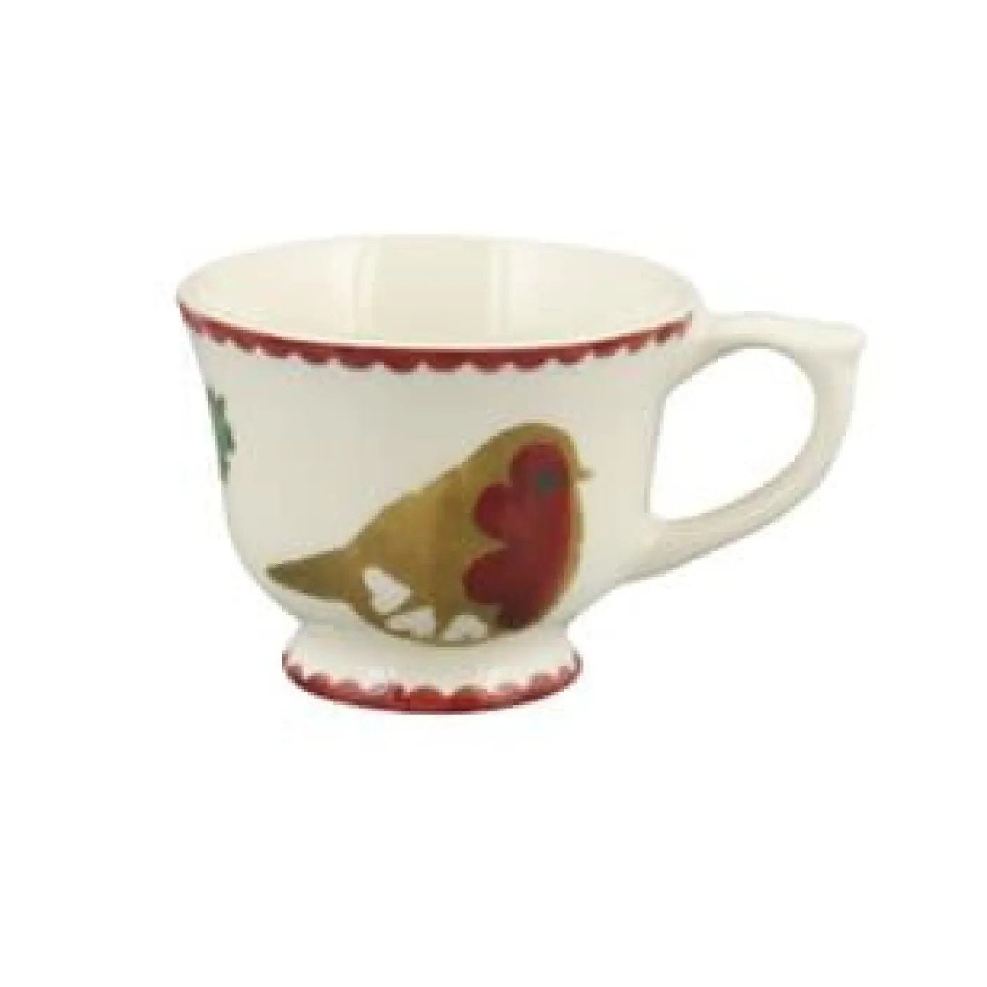 Christmas Joy Robin Tiny Teacup Boxed