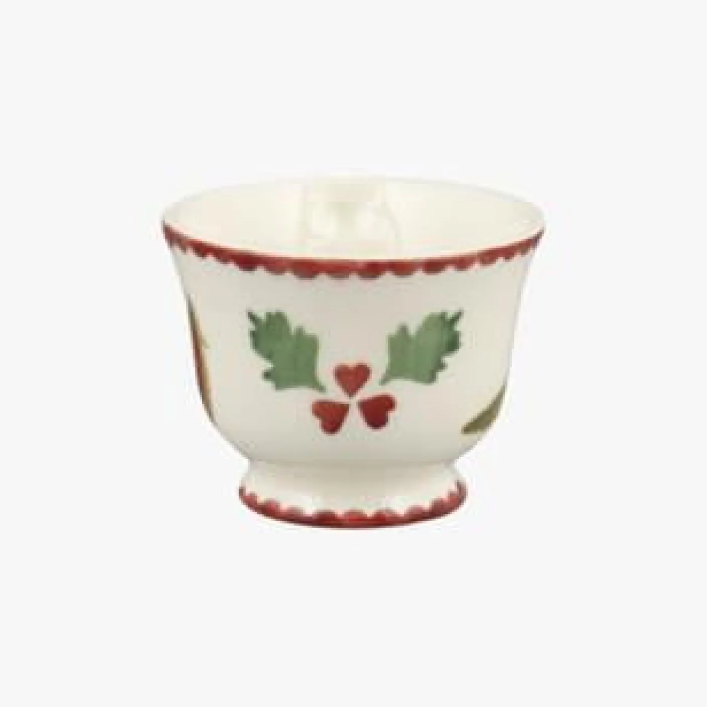 Christmas Joy Robin Tiny Teacup Boxed