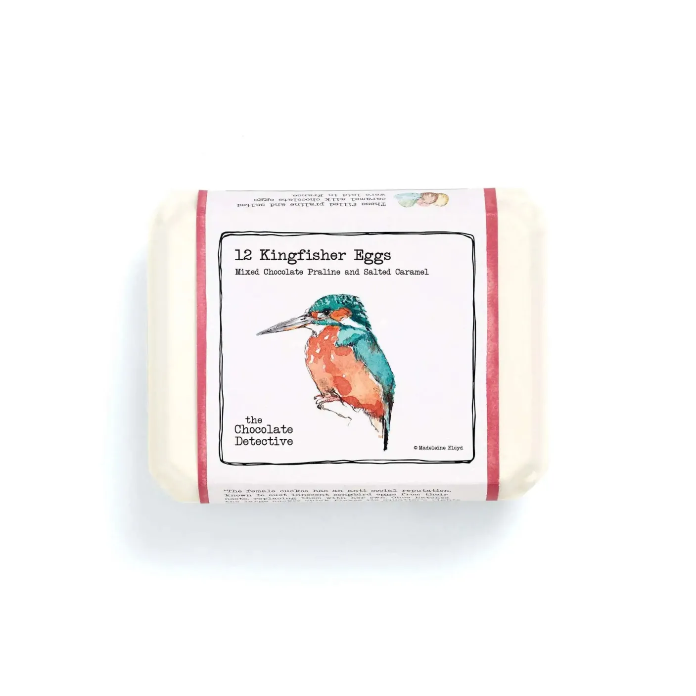 12 Kingfisher Eggs by The Chocolate Detective