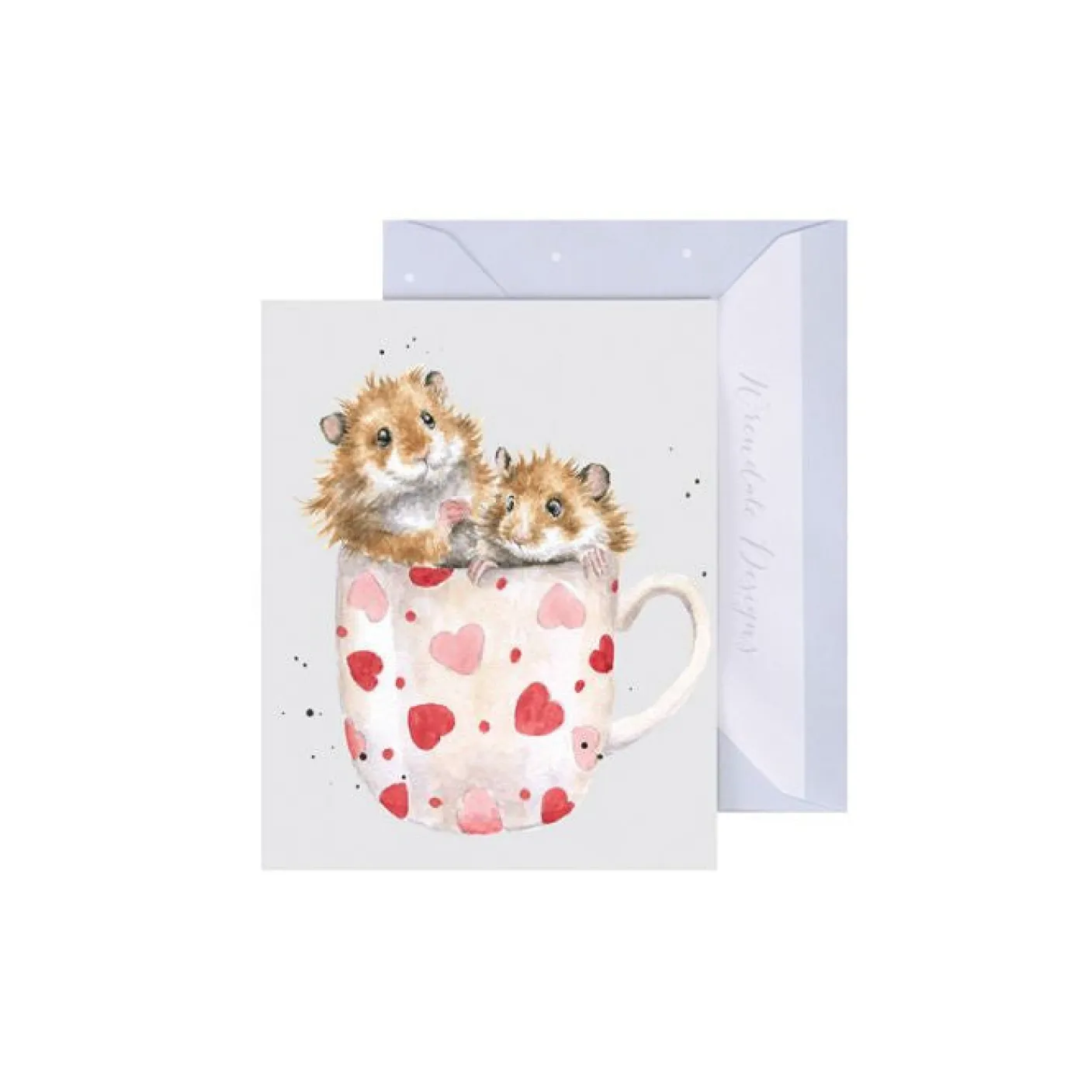 'Hamfuls of Love' Hamster Gift Enclosure Card