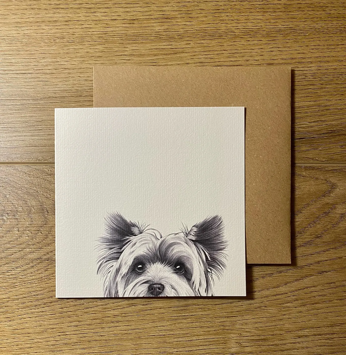 Mabel Terrier Greetings Card