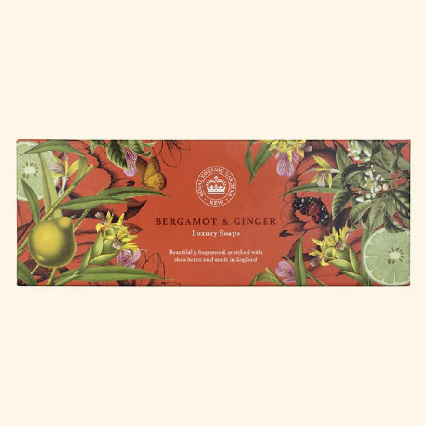 Bergamot & Ginger Triple Soap Gift Box