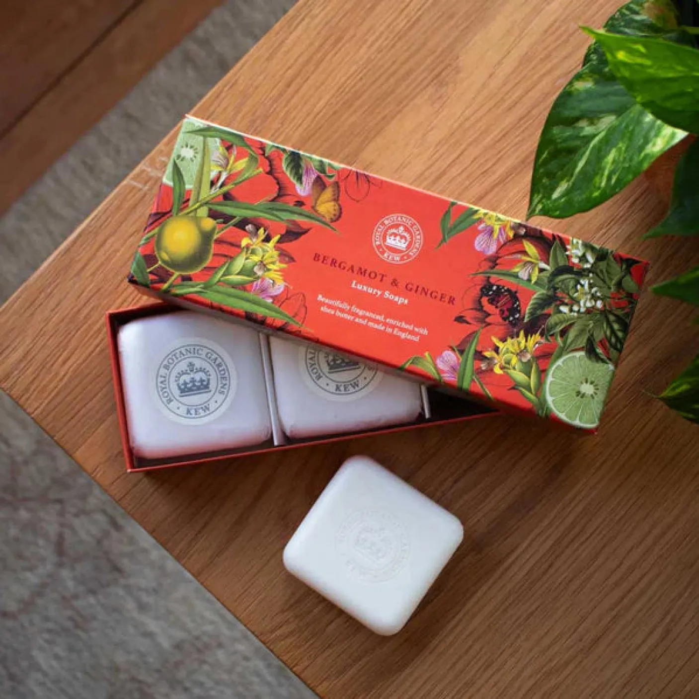 Bergamot & Ginger Triple Soap Gift Box