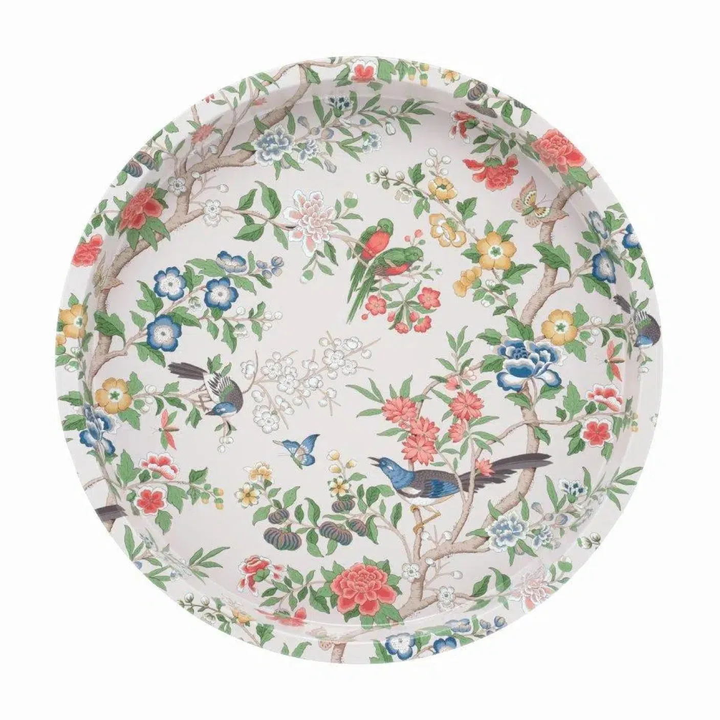 Chinoiserie Deepwell Tin Tray