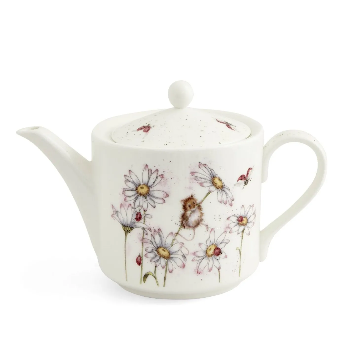 'Oops a Daisy' Mouse Fine Bone China Teapot