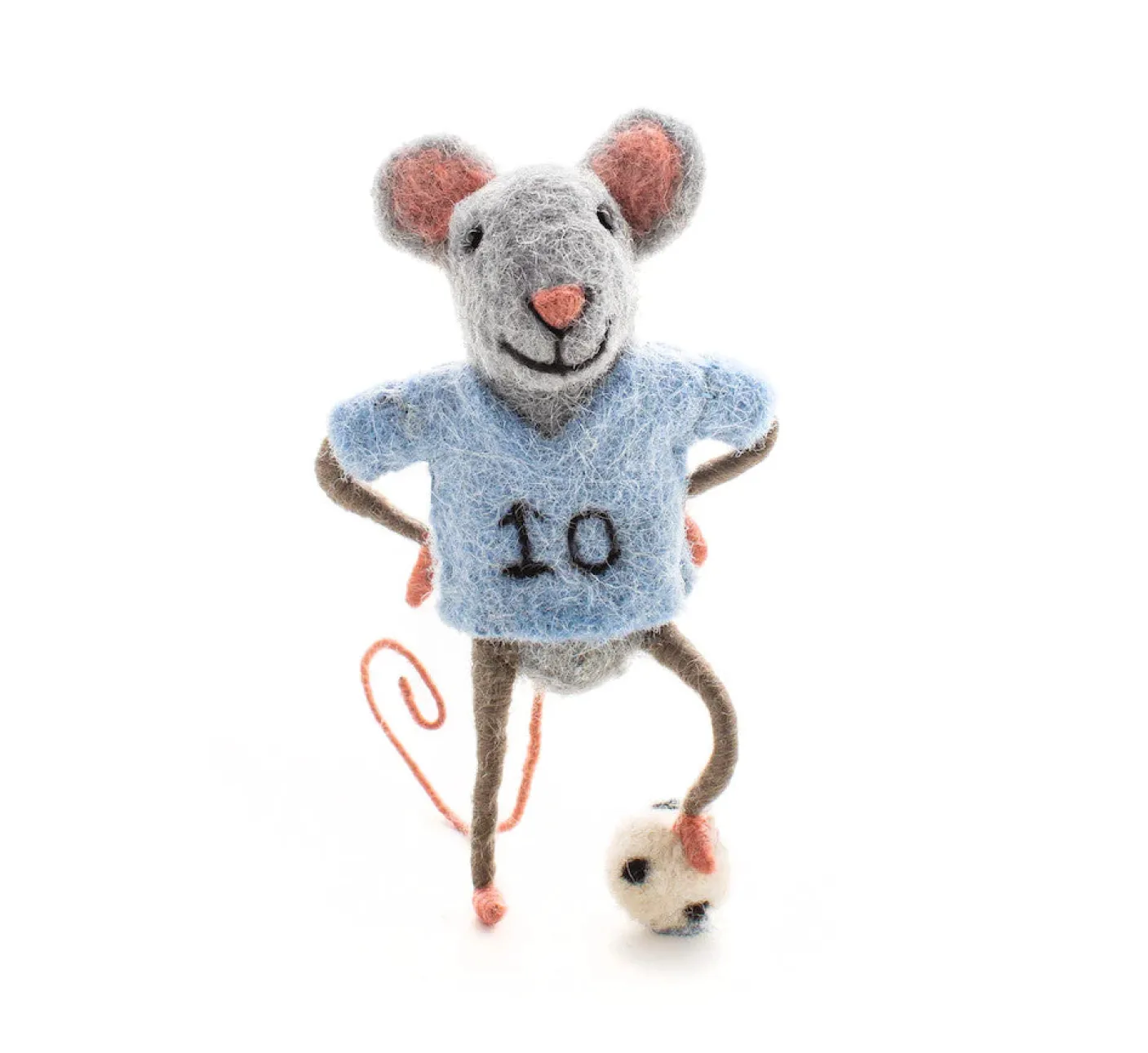 Blue Footballer Mouse