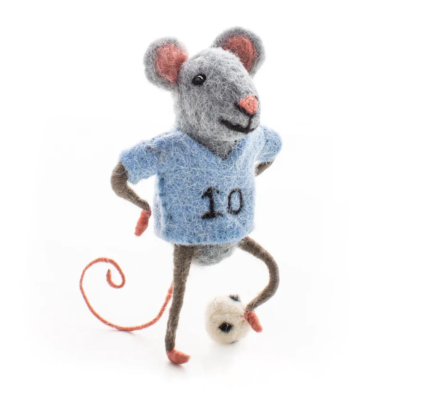 Blue Footballer Mouse