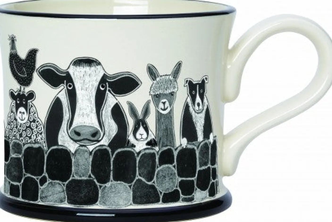 Animal Farm Mug by Moorland Pottery