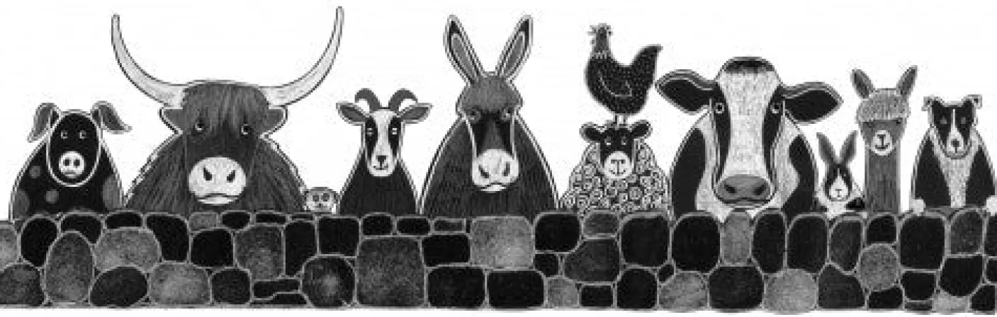 Animal Farm Mug by Moorland Pottery