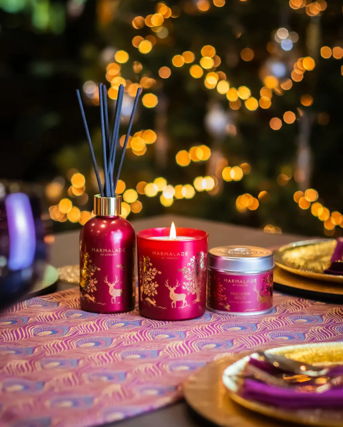 Precious Spice Medium Tin Candle