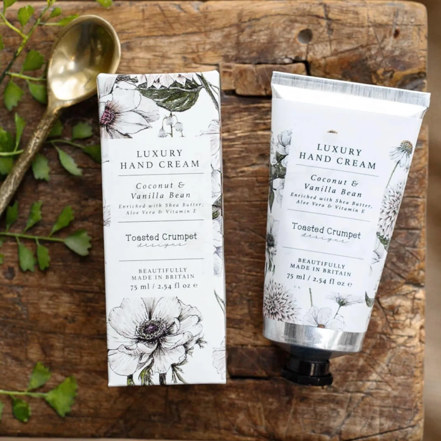 Coconut & Vanilla Bean Luxury Hand Cream 75ml