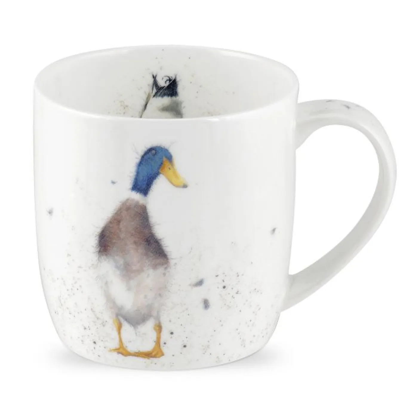 Guard Duck Small Bone China Mug (11oz)