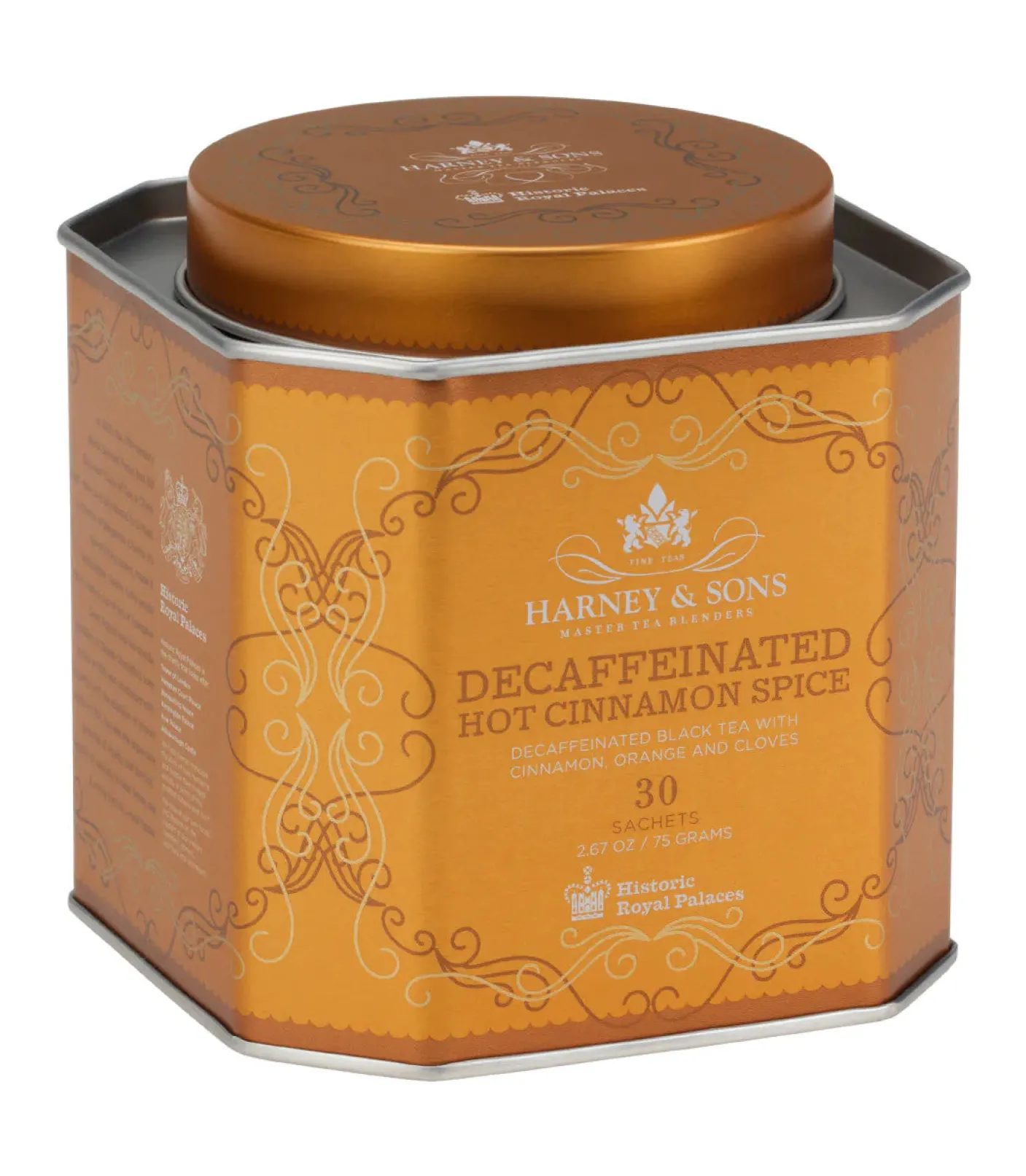 Harney & Sons Decaf Hot Cinnamon Spice Tea -  30 Sachets